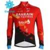 Maillot vélo 2021 Team Bahrain Victorious Hiver Thermal Fleece N001